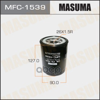 

Фильтр масляный двигателя MASUMA MFC1539