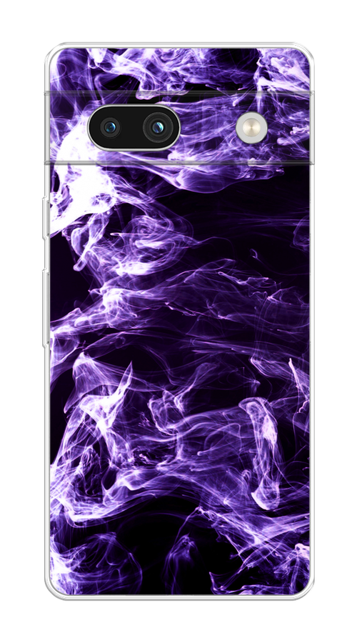

Чехол на Google Pixel 7A "Фиолетовый дым", Фиолетовый;белый;черный, 271450-3
