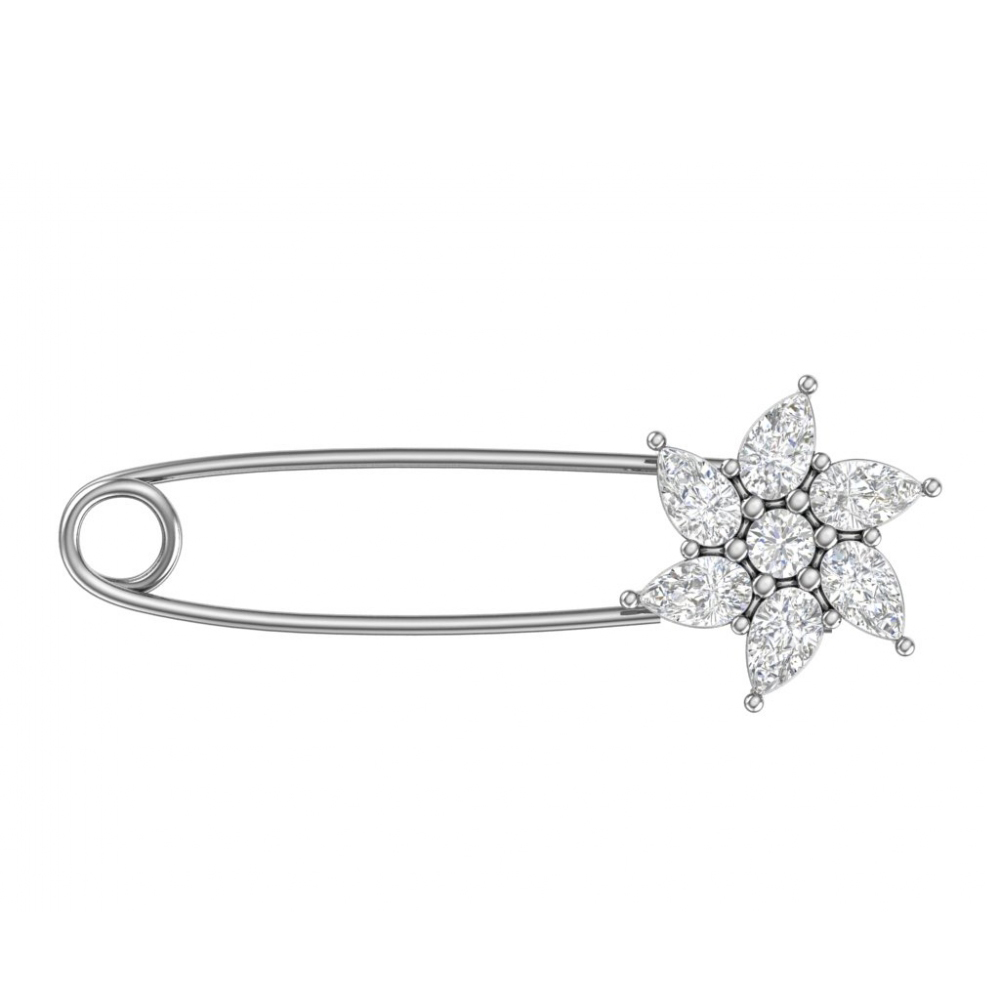 

Булавка из серебра с фианитами Yahont 218470, 218470
