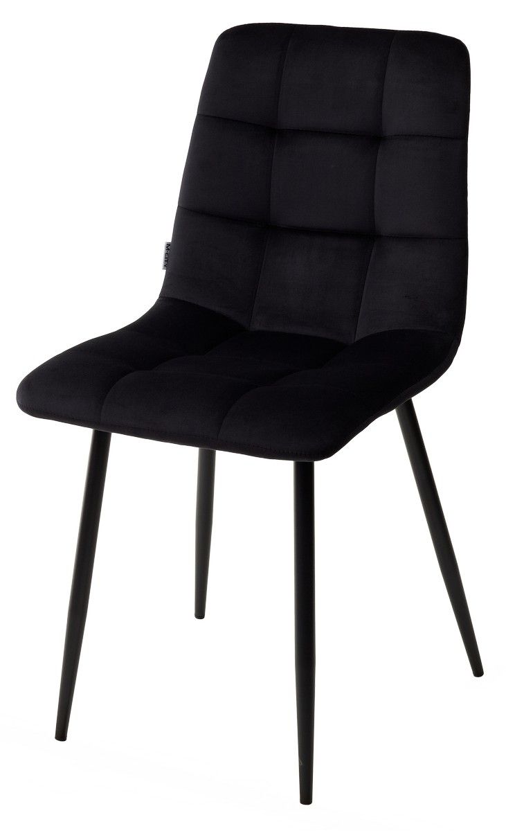 

Стул M-CITY CHILLI 4 шт. велюр, черный каркас BLUVEL-19 BLACK, CHILLI (4 шт.) велюр, черный каркас