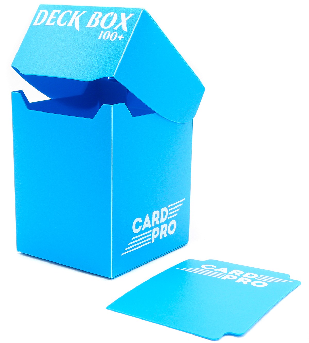 

набор из 5 пластиковых коробочек card-pro - голубая (100+ карт)