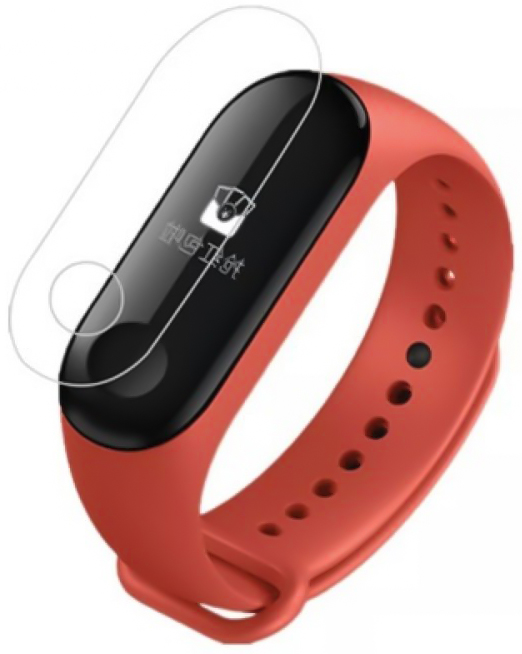 

Защитная пленка для фитнес-браслета Xiaomi Mi Band 3 прозрачная, Прозрачный