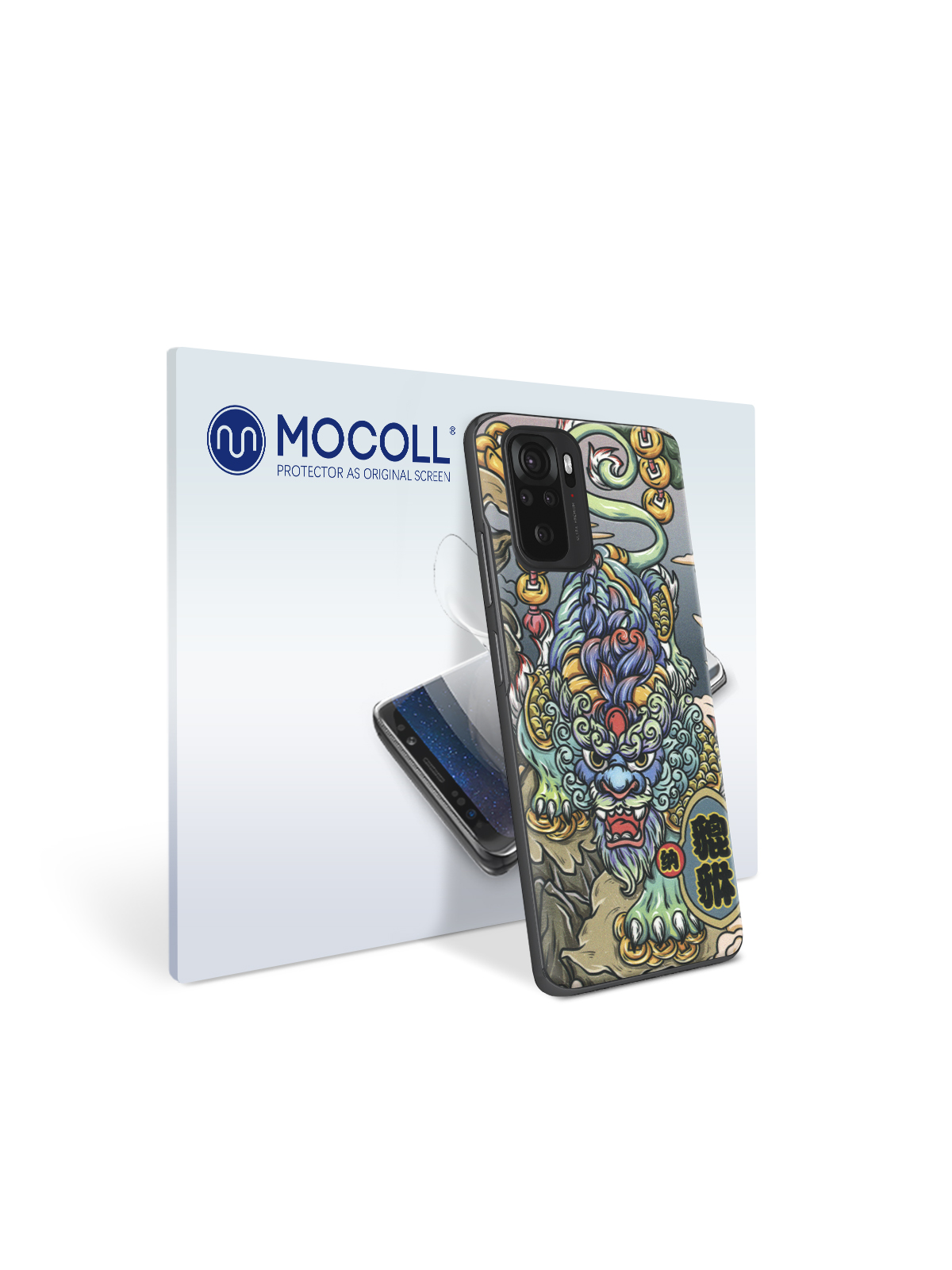 

Пленка защитная MOCOLL для задней панели Xiaomi Redmi 9T Рисунок дракон