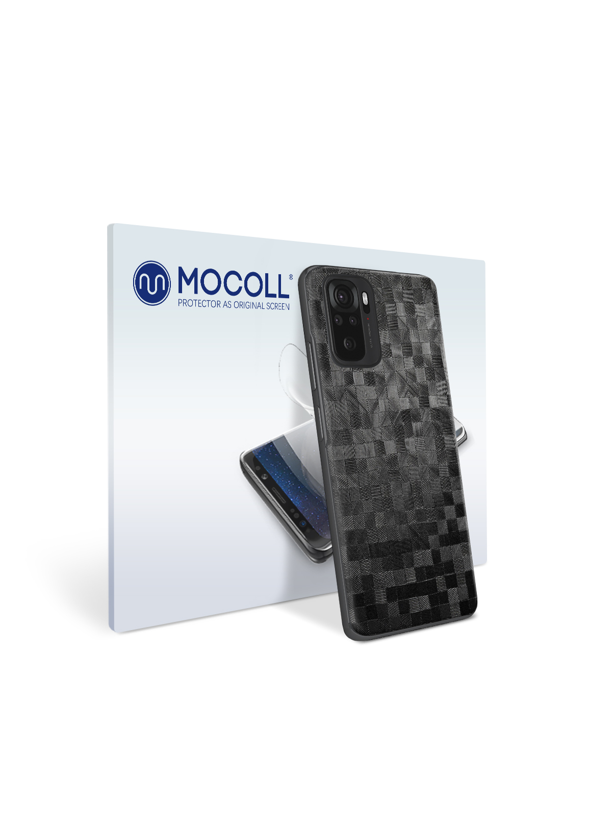 

Пленка защитная MOCOLL для задней панели Xiaomi Redmi 9T Тень графит