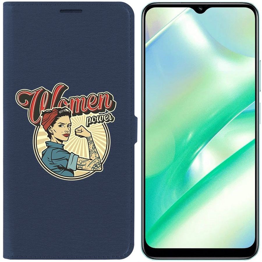 

Чехол-книжка Eco Book для Realme C33 Women Power