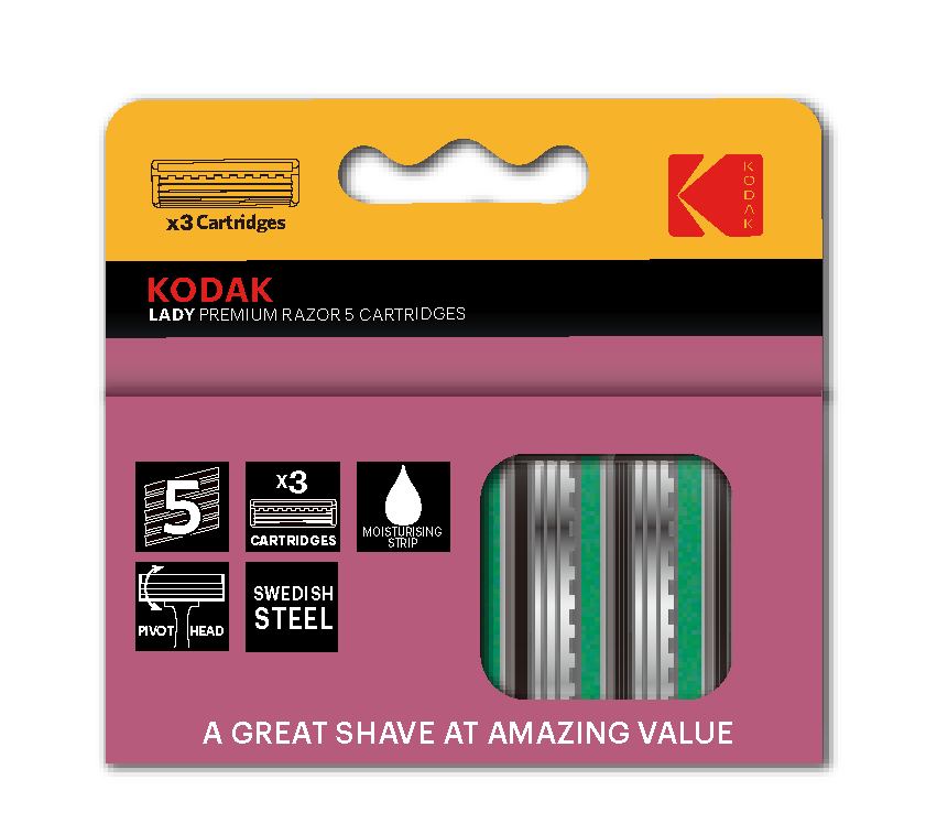 фото Сменные кассеты kodak lady premium 5 лезвий, 3 шт.