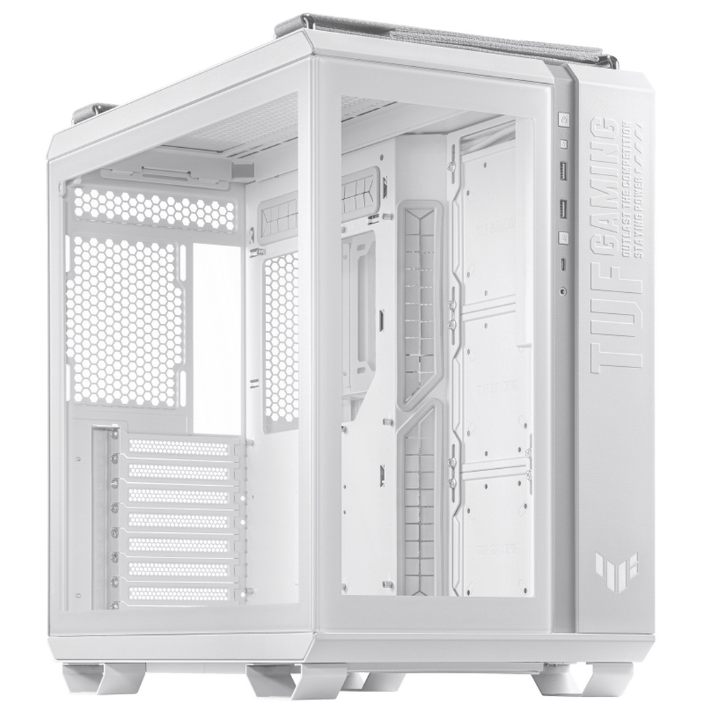 Корпус ASUS TUF Gaming GT502 Tempered Glass Dual Chamber Case White