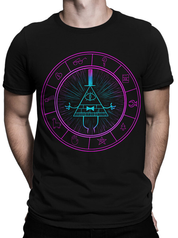 

Футболка мужская Design Heroes Gravity Falls - Гравити Фолз черная 3XL, Черный, Gravity Falls - Гравити Фолз