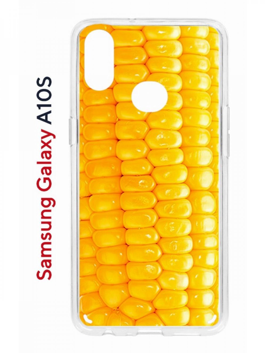 Чехол на Samsung Galaxy A10S с принтом Kruche Print Кукуруза, противоударный бампер