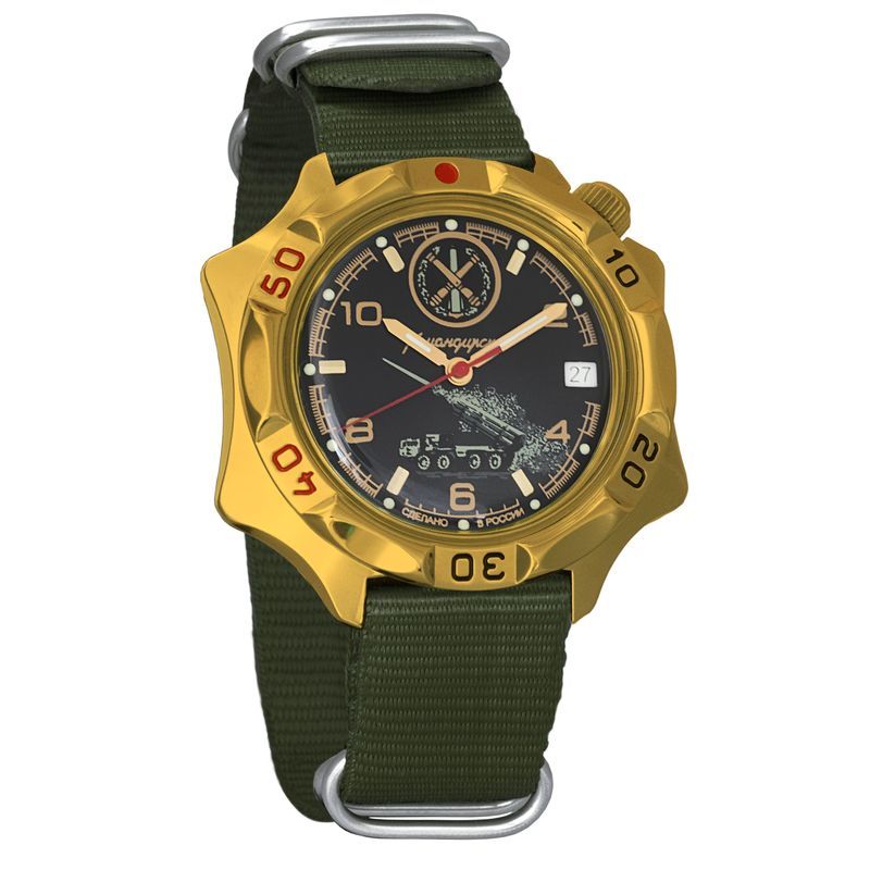 Наручные часы мужские Восток 539771 зеленые