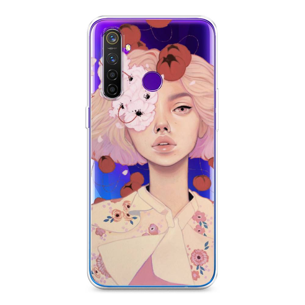 

Чехол Awog на Realme 5 Pro "Цветочная анархия", Разноцветный, 251650-7