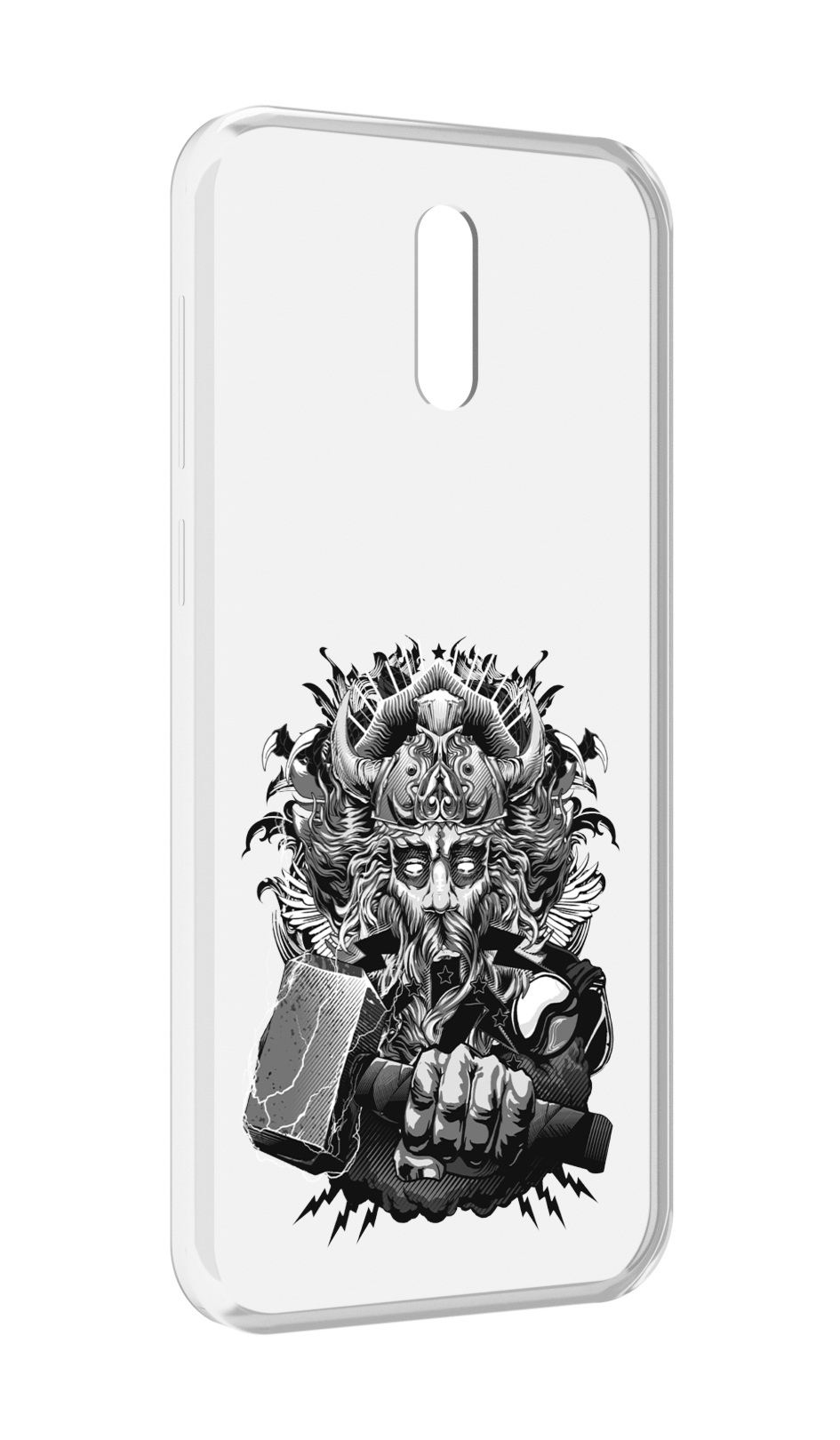 

Чехол MyPads злой тор для Alcatel 3L (2019), Прозрачный, Tocco