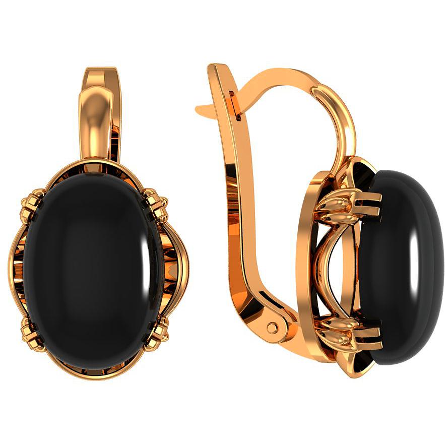 

Серьги женские из серебра ПРИВОЛЖСКИЙ ЮВЕЛИР 332180-AG73, агат, 332180-AG73
