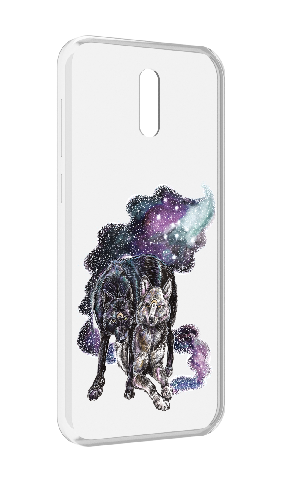 

Чехол MyPads звездные волки для Alcatel 3L (2019), Прозрачный, Tocco