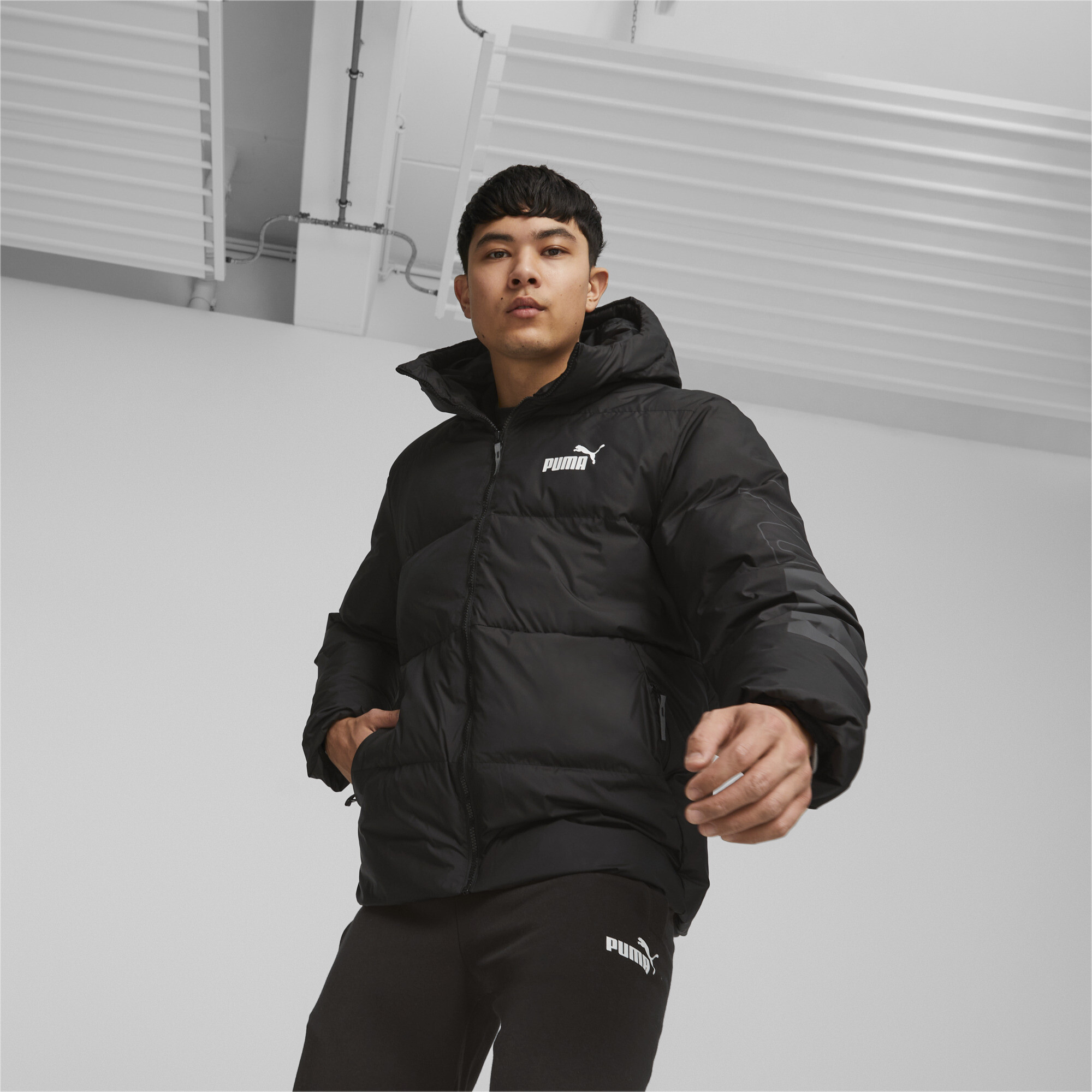 

Куртка мужская PUMA 67538901 черная L, Черный, 67538901