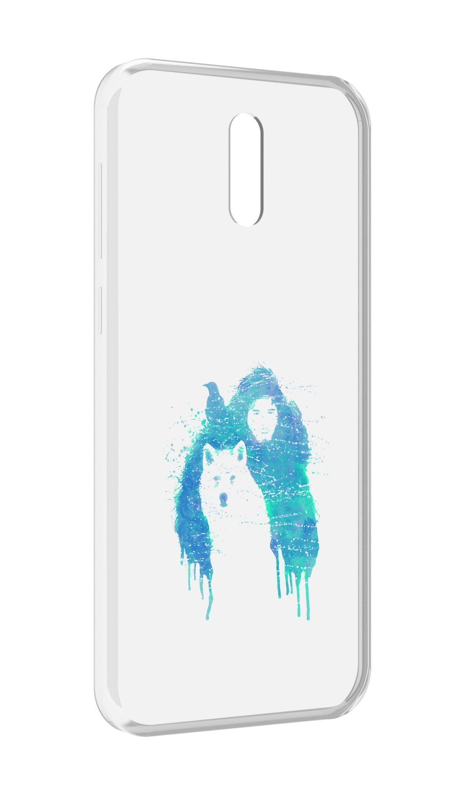 

Чехол MyPads джон сноу для Alcatel 3L (2019), Прозрачный, Tocco