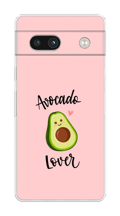 

Чехол на Google Pixel 7A "Avocado lover", Розовый;зеленый, 271450-6