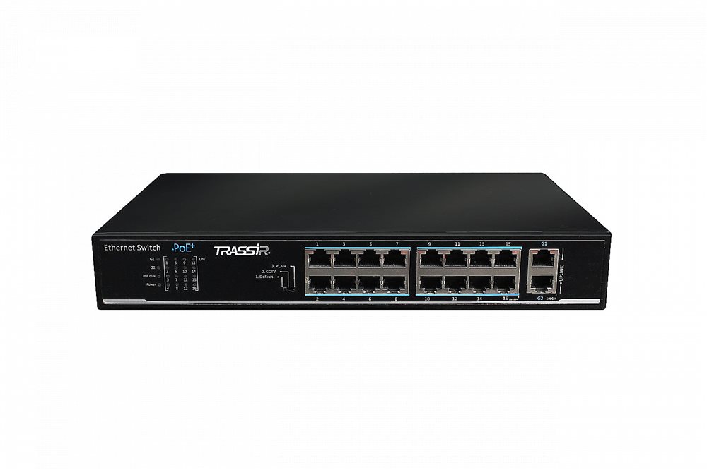 

РоЕ-коммутатор TRASSIR TR-NS1018-135-16PoE, TR-NS1018-135-16PoE