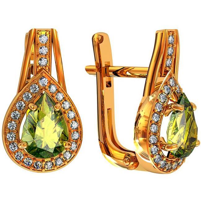 

Серьги женские из серебра ПРИВОЛЖСКИЙ ЮВЕЛИР 372180-FA11FA39, фианит, 372180-FA11FA39
