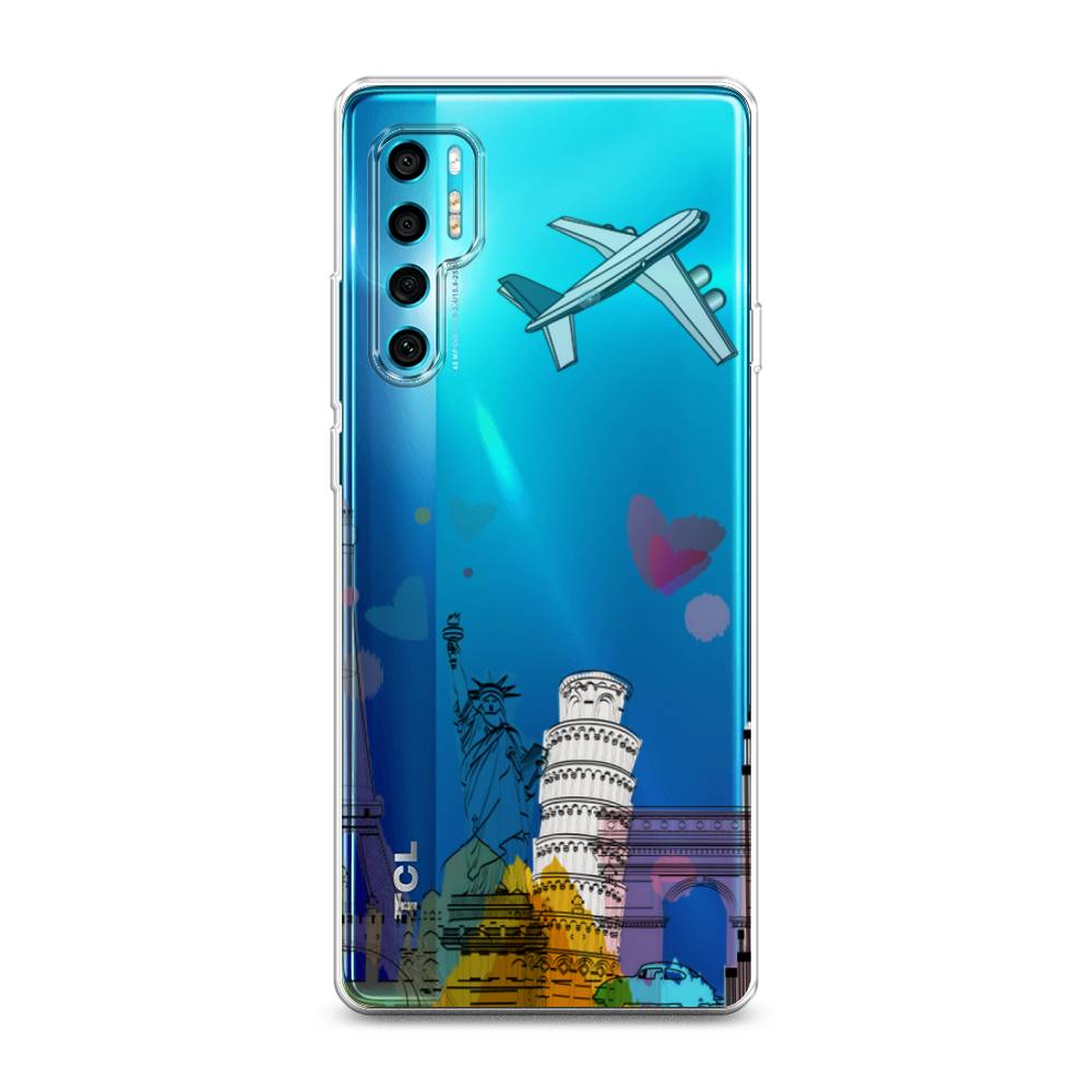 

Чехол Awog на TCL 20 Pro 5G "Самолет путешествий", Разноцветный, 290850-10
