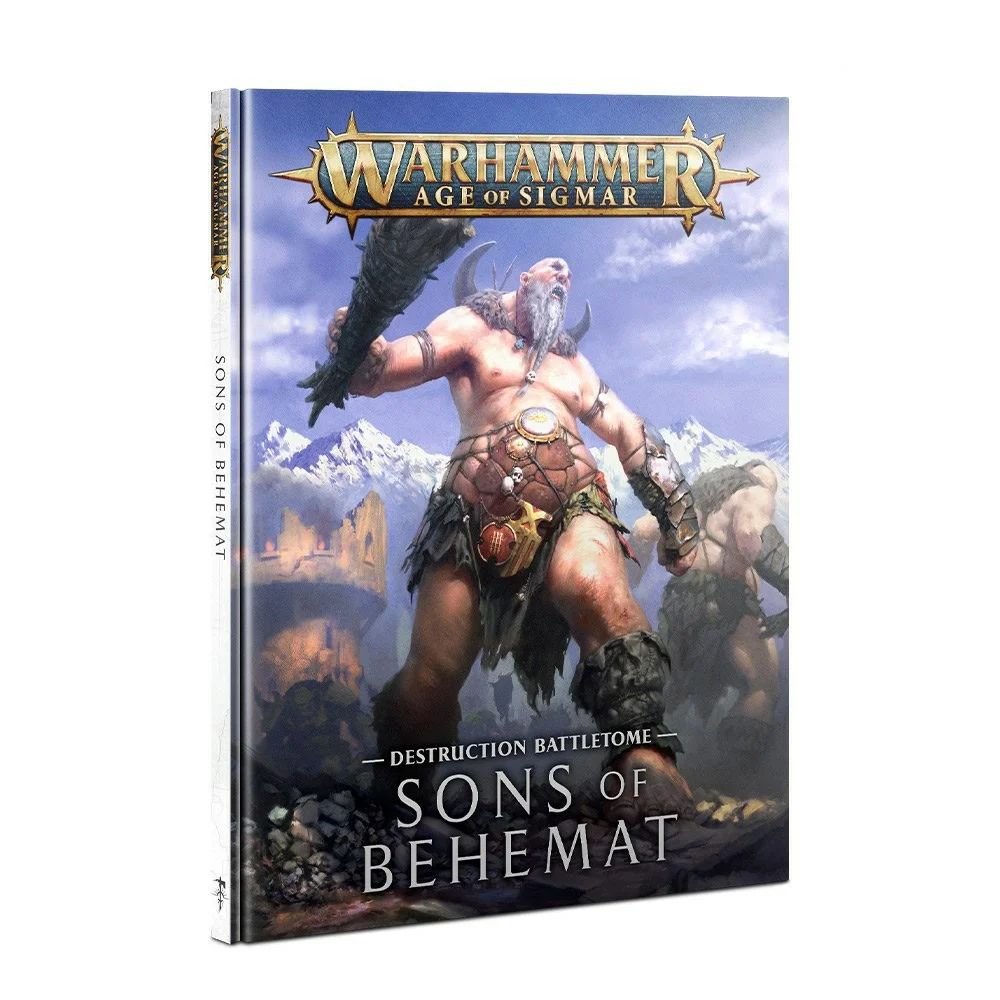 

Боевой том Games Workshop Сыны Бехемата