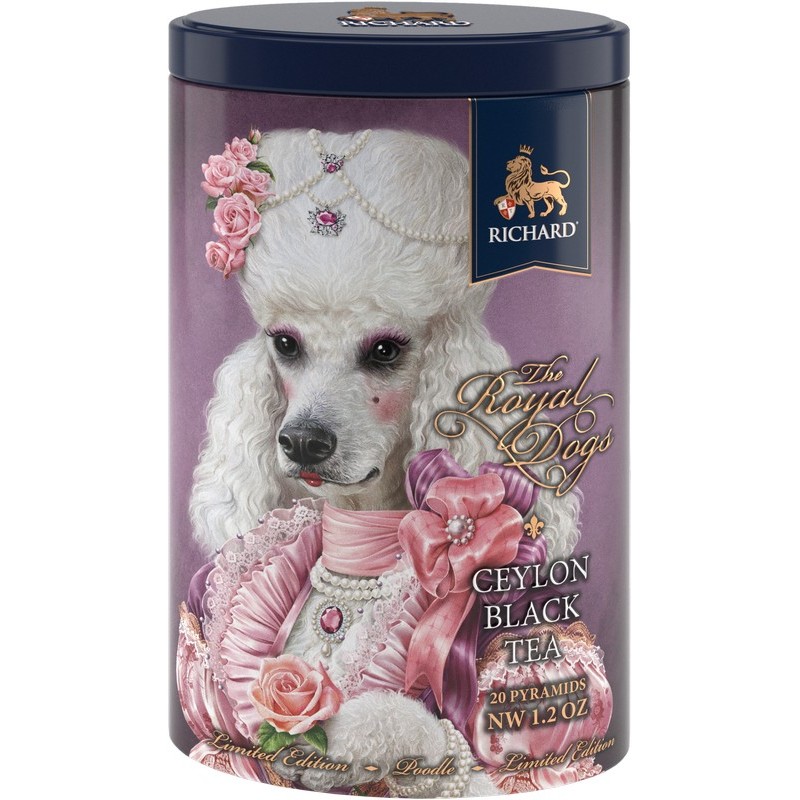 

Чай черный Richard Royal Dogs Poodle, 20 пирамидок