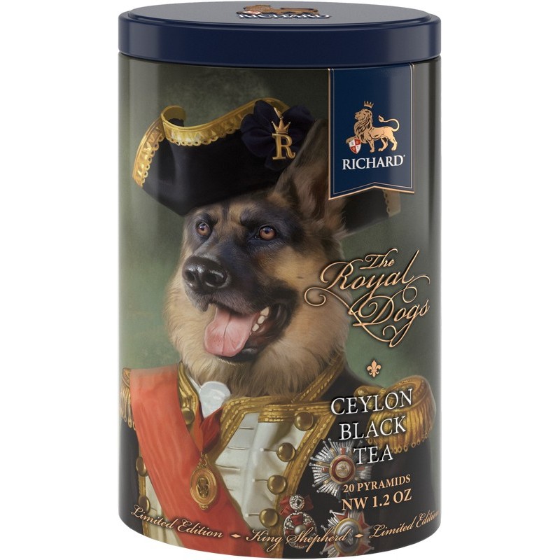 

Чай черный Richard Royal Dogs King Shepherd, 20 пирамидок