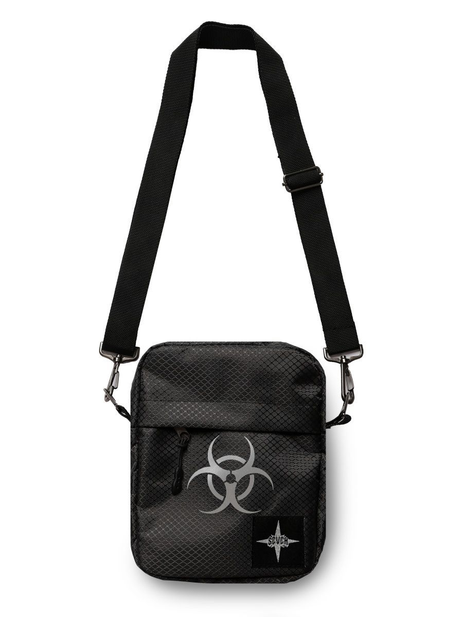 

Сумка унисекс Severclothing B-Virus420, черный, B-Virus420