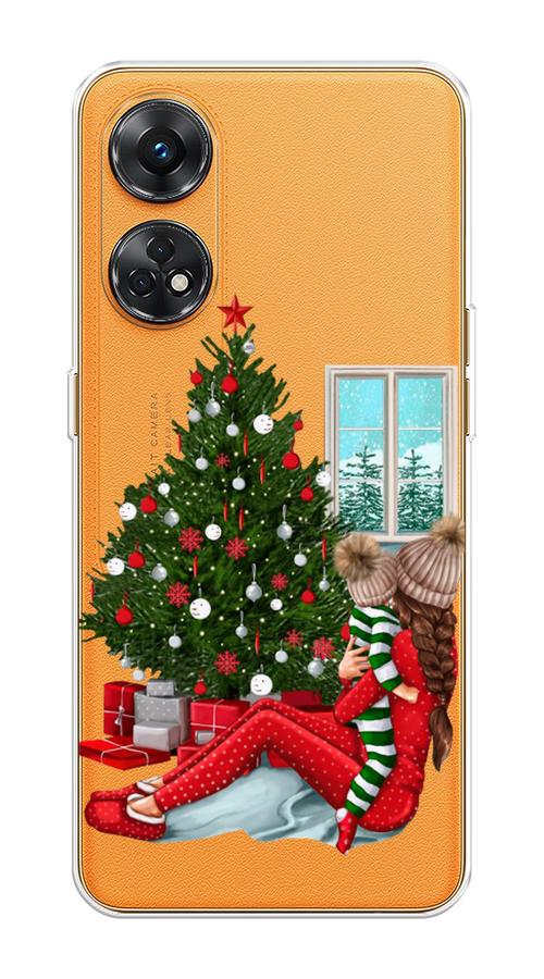 

Чехол на Oppo Reno 8T 4G "Новый год с мамой", Красный;зеленый;голубой, 2513250-6
