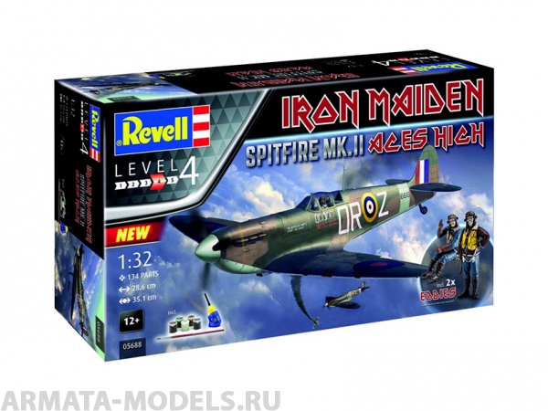 

05688RE Подарочный набор Spitfire Mk.V Iron Maiden