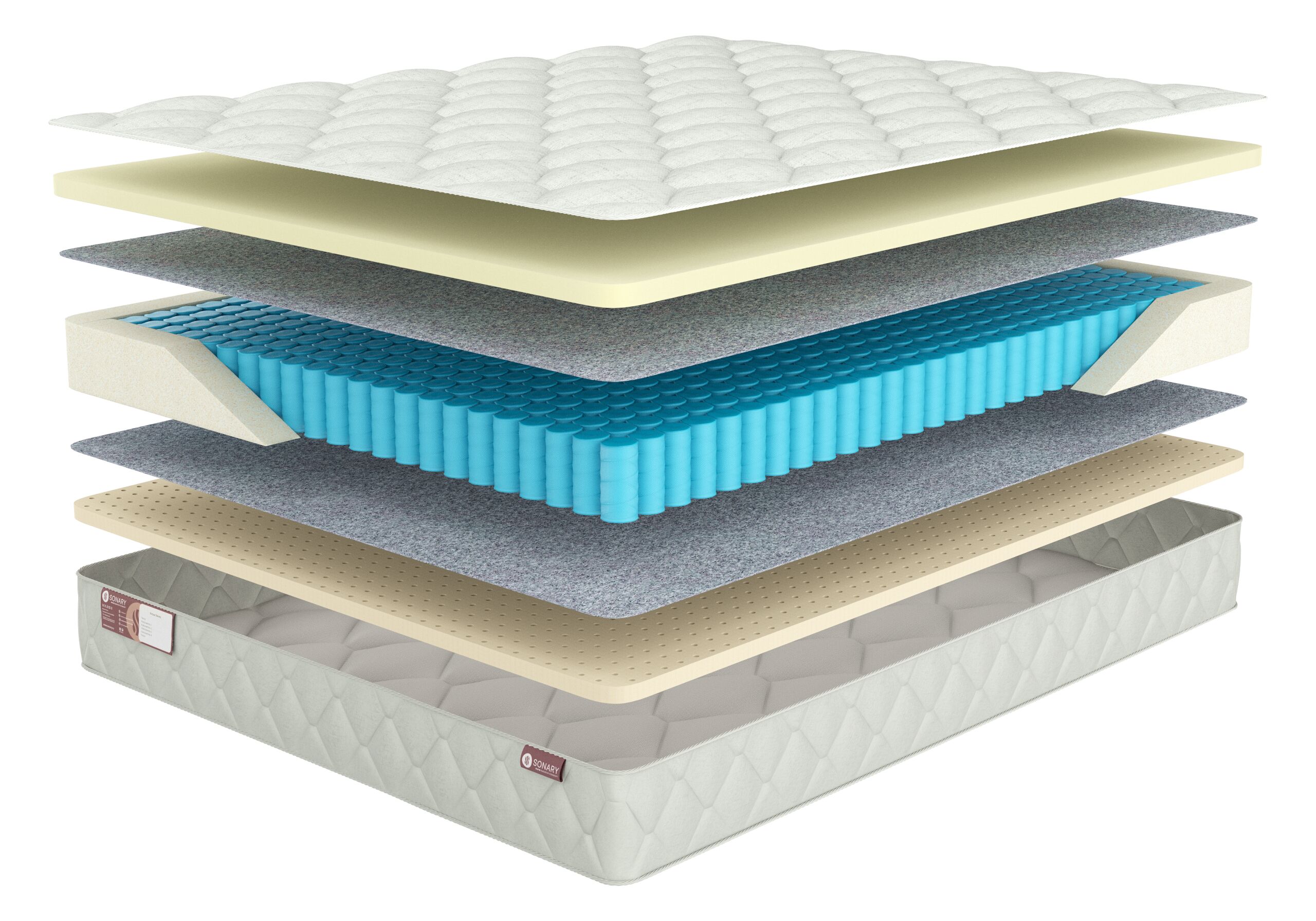 

Матрас Sonary Flow Lidingo 140х180, Белый, Lidingo