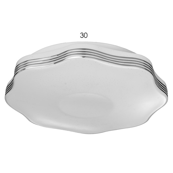 

Люстра CL-156 LED 54Вт 2700-6500К диммир., с ночником, белый, d=34см, h=7см