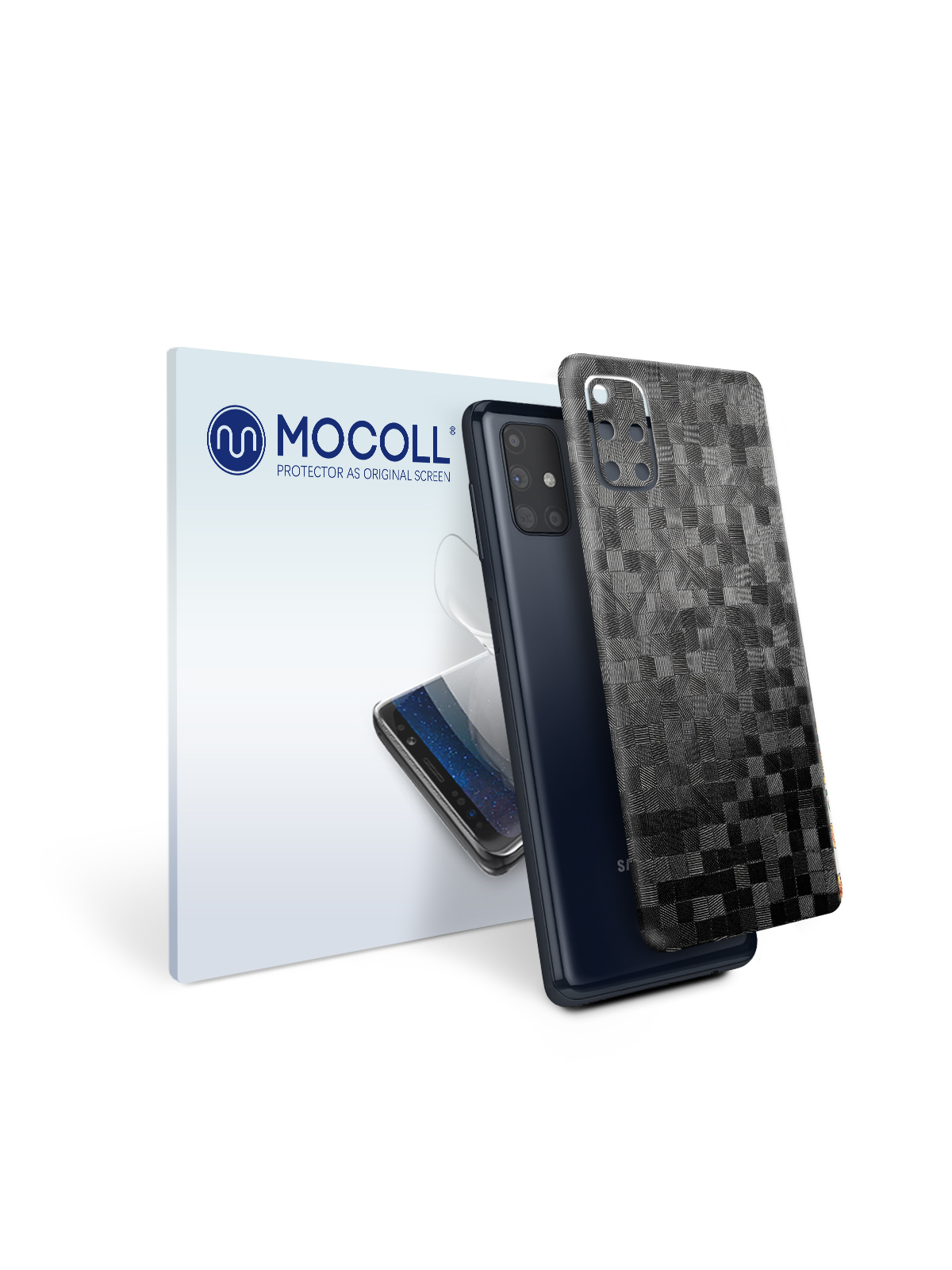

Пленка защитная MOCOLL для задней панели Samsung Galaxy M31S Тень графит