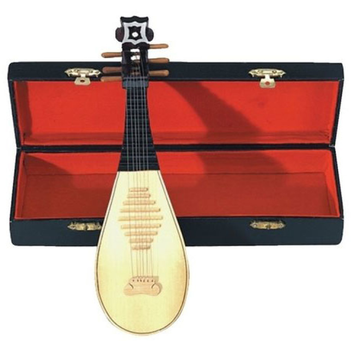 фото Gewa miniature instrument lute - сувенир лютня