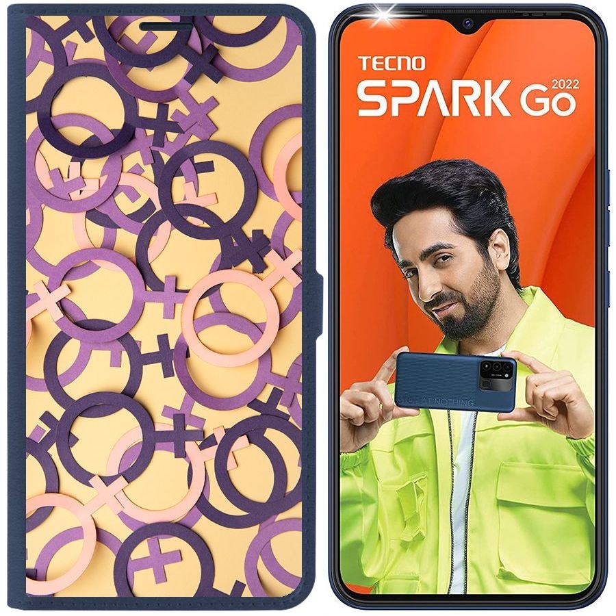 

Чехол-книжка Eco Book для Tecno Spark Go 2022 Женское начало