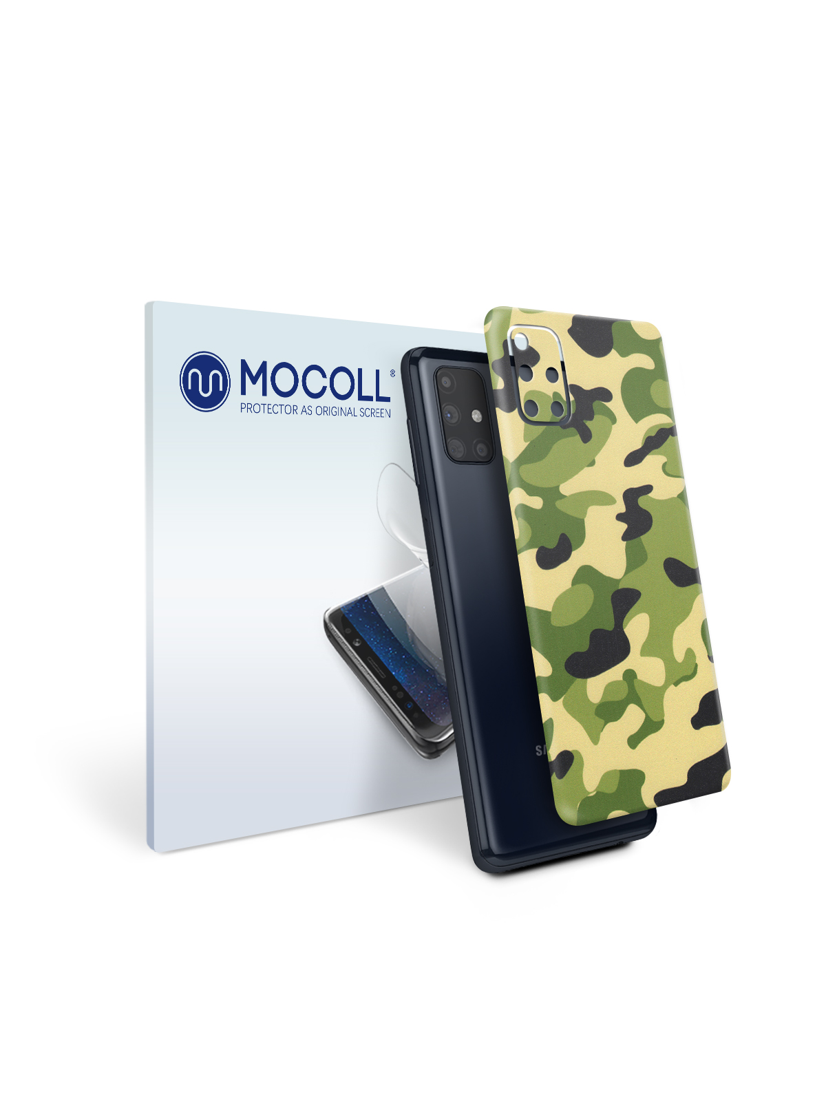 

Пленка защитная MOCOLL для задней панели Samsung Galaxy M51 Хаки Зеленый