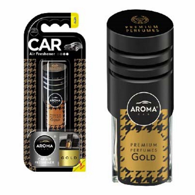 фото Ароматизатор aroma car prestige vent gold