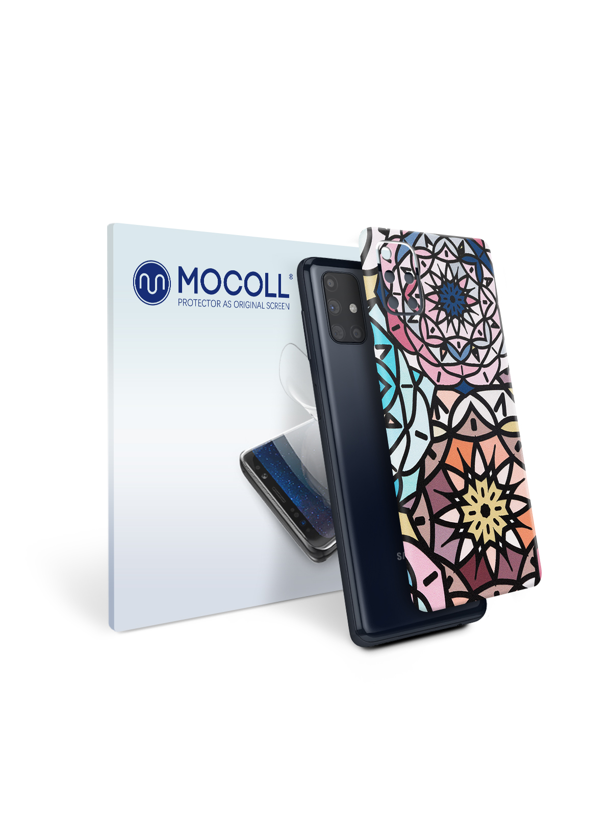 

Пленка защитная MOCOLL для задней панели Samsung Galaxy M31S Богемный узор Сюзане