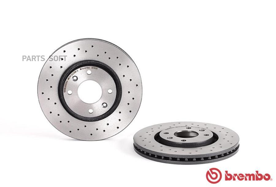 

Тормозной диск brembo комплект 1 шт. 0987601X