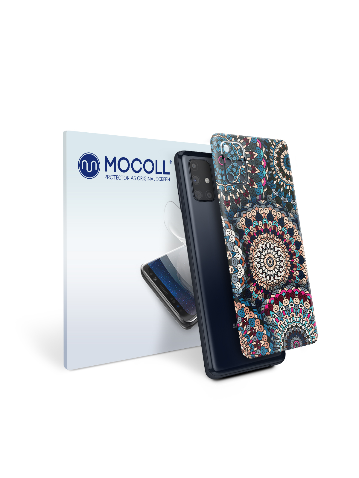 

Пленка защитная MOCOLL для задней панели Samsung Galaxy M51 Богемный узор Искон