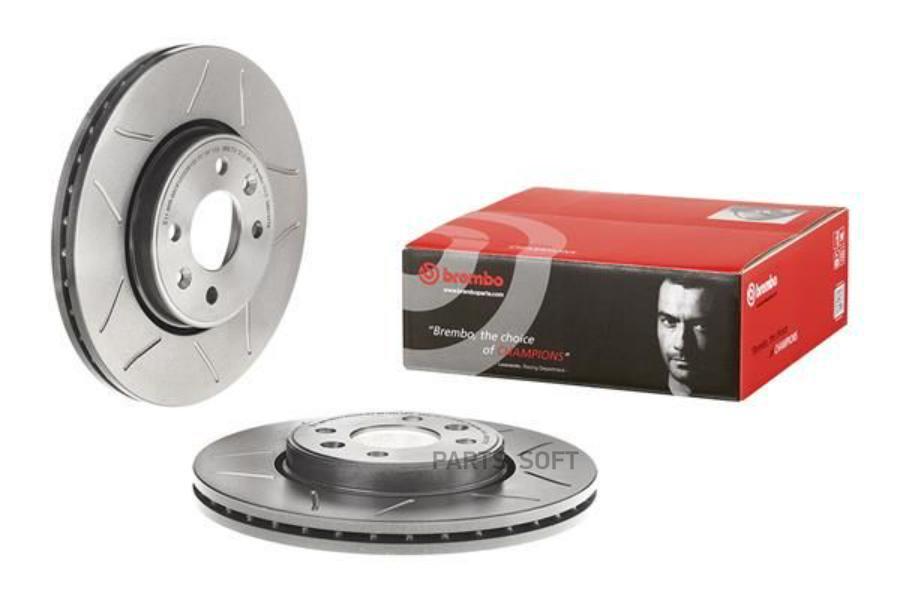 

Тормозной диск brembo комплект 1 шт. 09813776