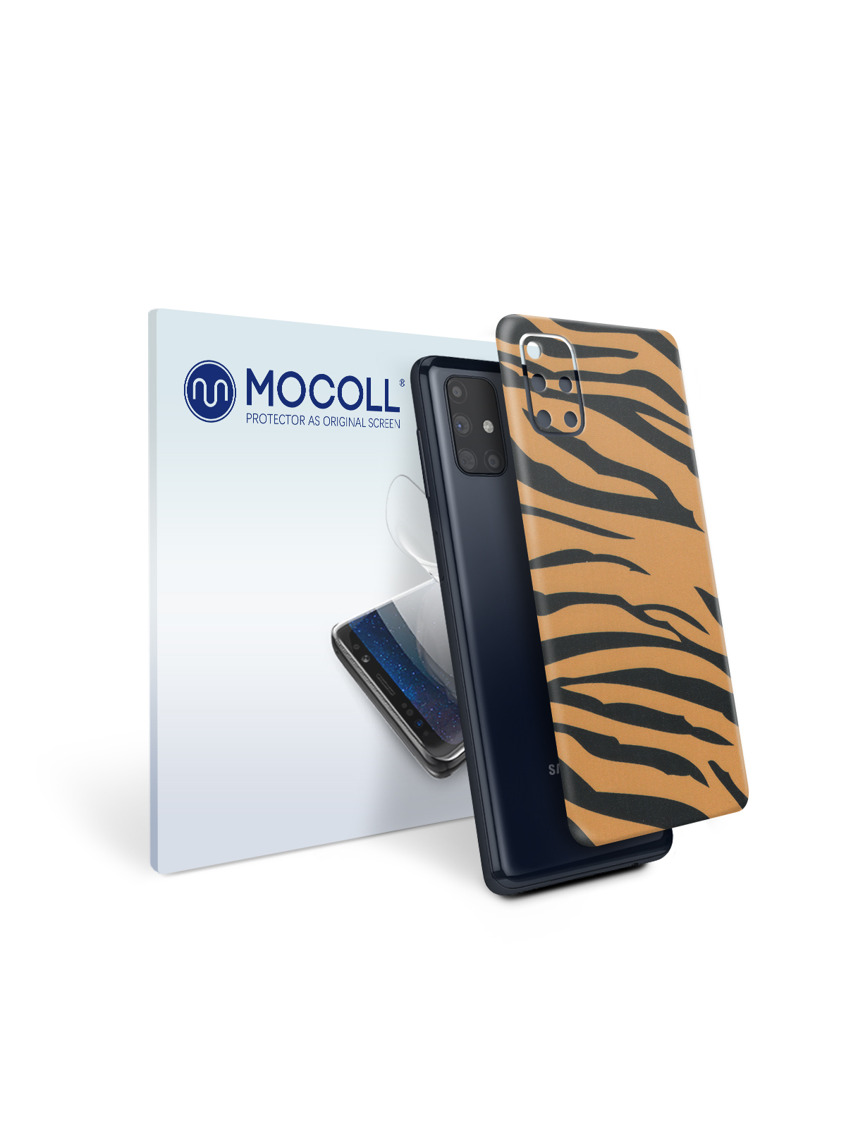 

Пленка защитная MOCOLL для задней панели Samsung Galaxy M31S Бенгальский тигр