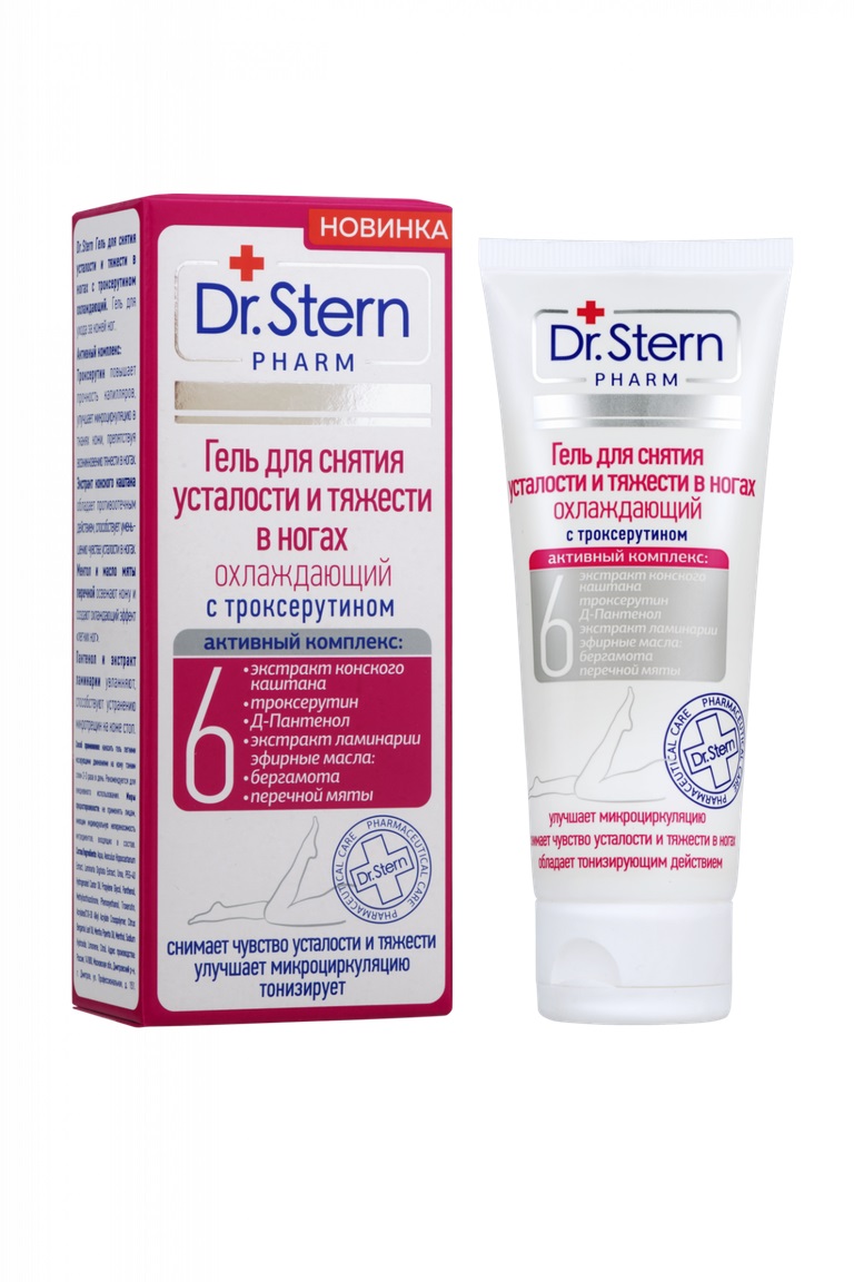 

Гель для снятия усталости и тяжести в ногах Dr.Stern 75мл