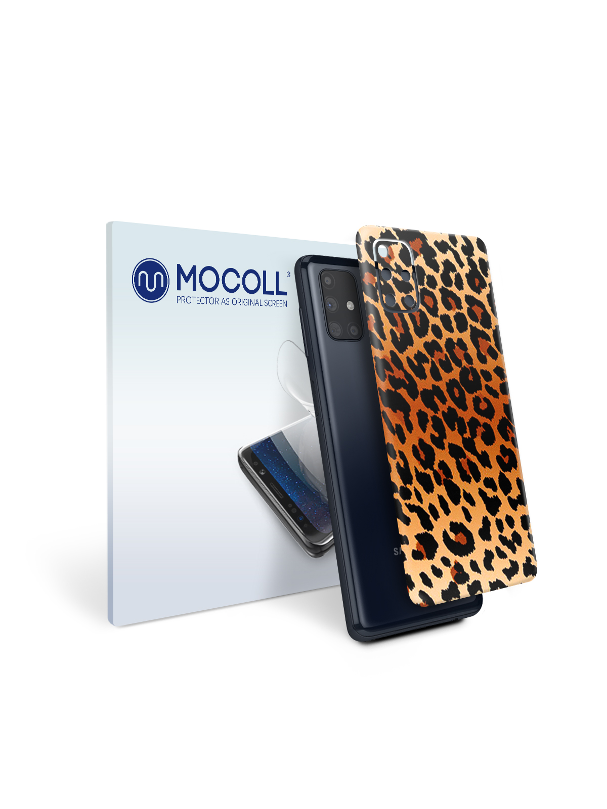 

Пленка защитная MOCOLL для задней панели Samsung Galaxy M51 Леопард