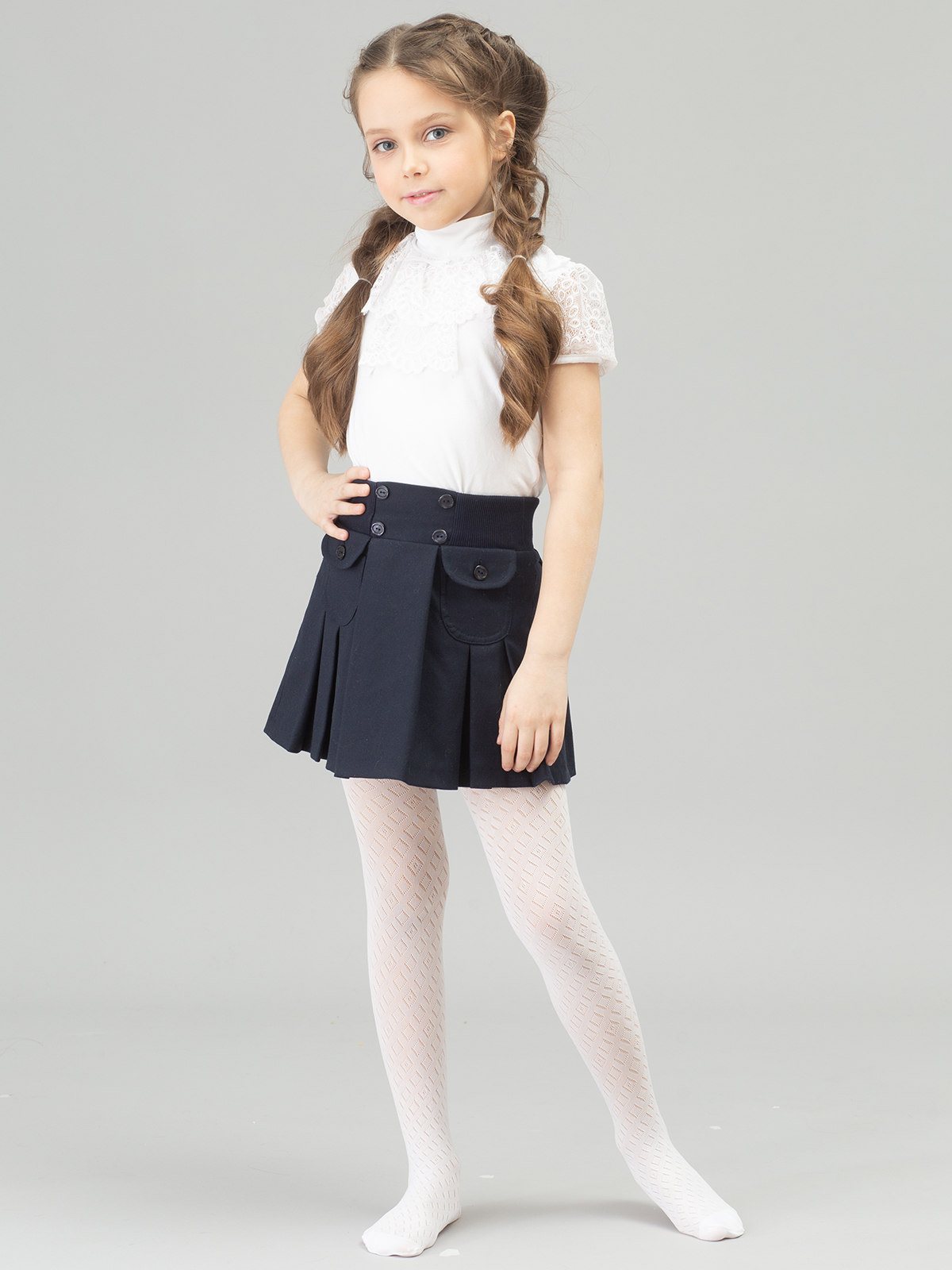 

Колготки детские Giulia Traisy 02 bianco, р. 116-122, TRAISY 02