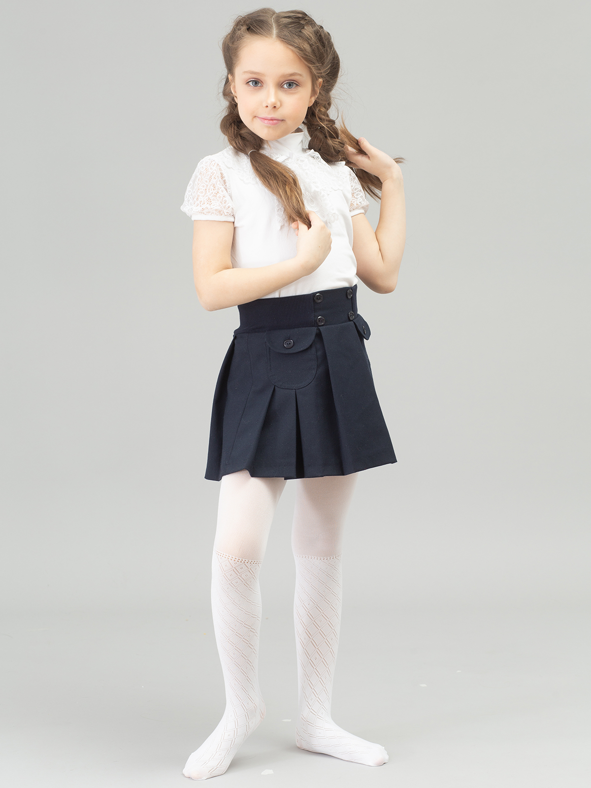 

Колготки детские Giulia Traisy 04 bianco, р. 128-134, TRAISY 04