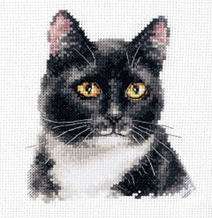 Набор для вышивания Алиса Черный кот