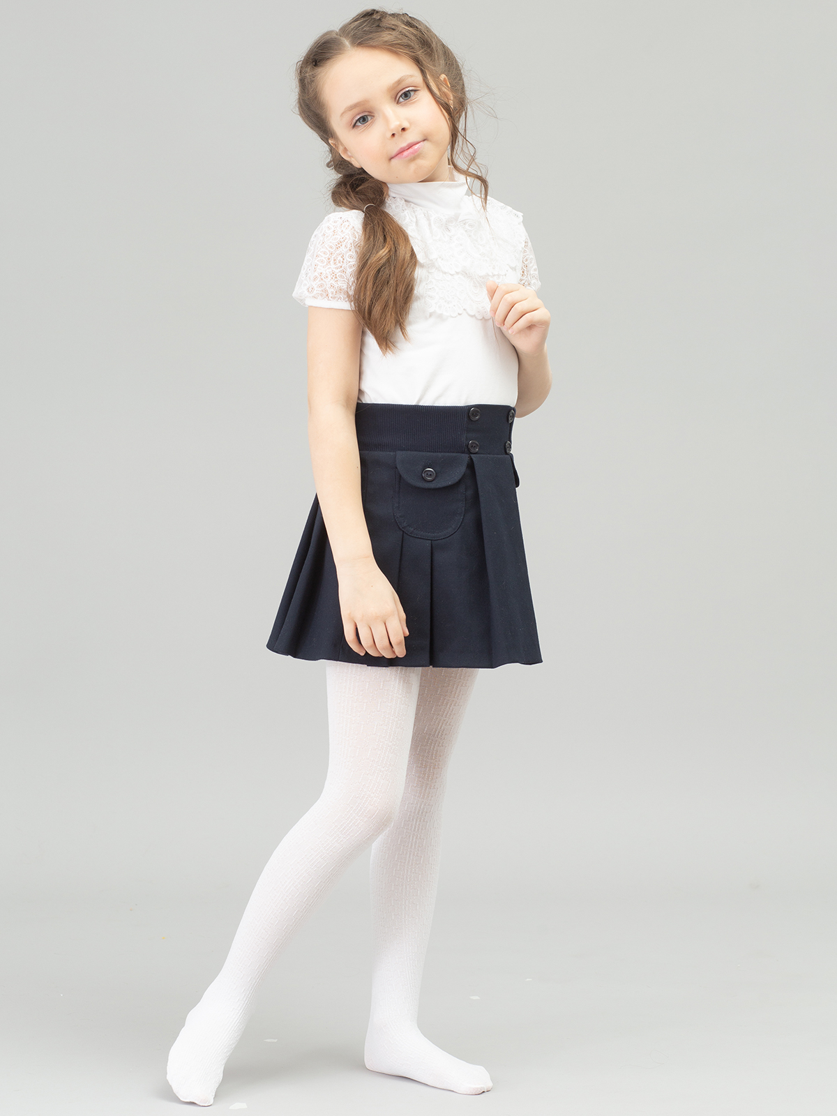

Колготки детские Giulia Jill 02 bianco, р. 116-122, JILL 02