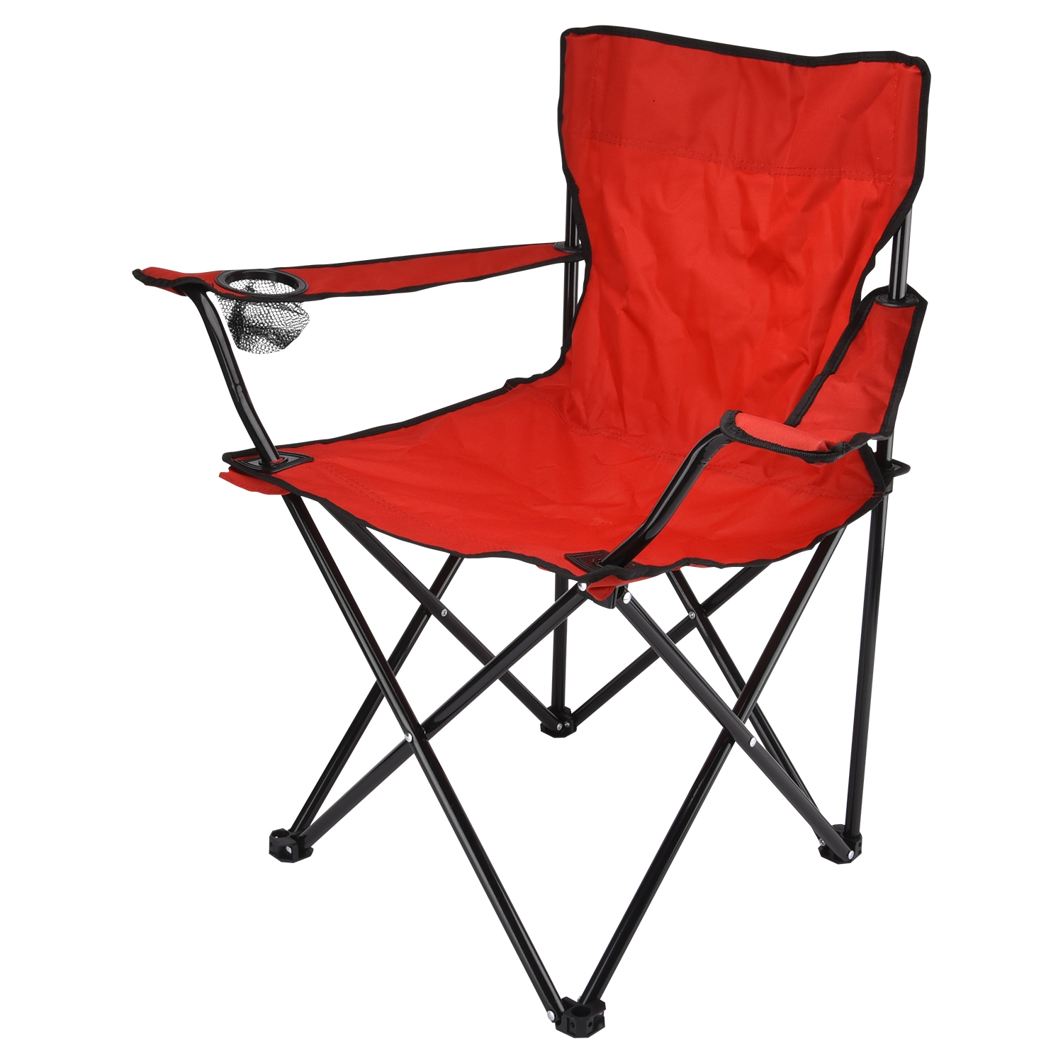 Кресло складное туристическое ProfiCamp 50х50х80 см, до 100 кг, красный