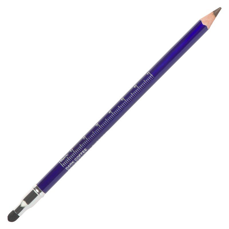Карандаш для отрисовки эскиза коричневый с аппликатором карандаш для отрисовки эскиза evabond